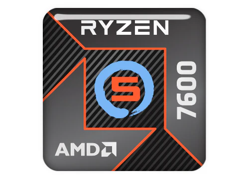 Image of the AMD Ryzen 5 7600 mainstream desktop CPU used in its specifications sheet.