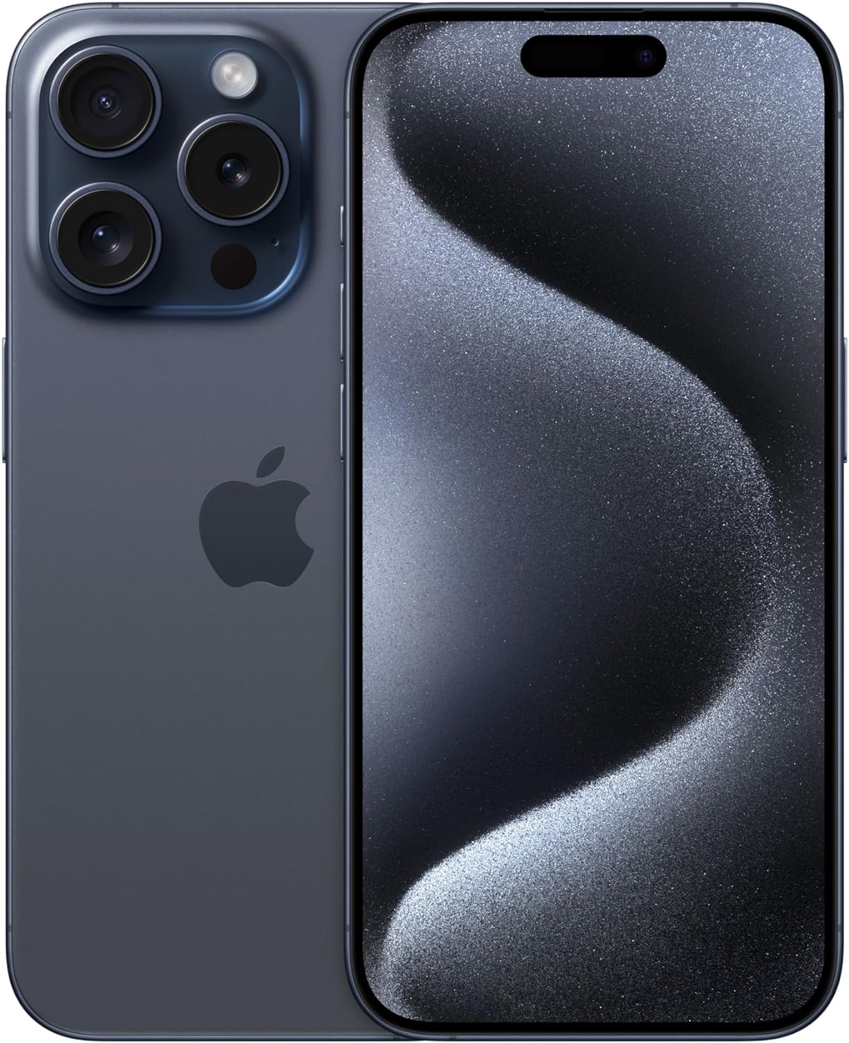 Image of the Apple iPhone 15 Pro compact flagship smartphone used in its specifications sheet.