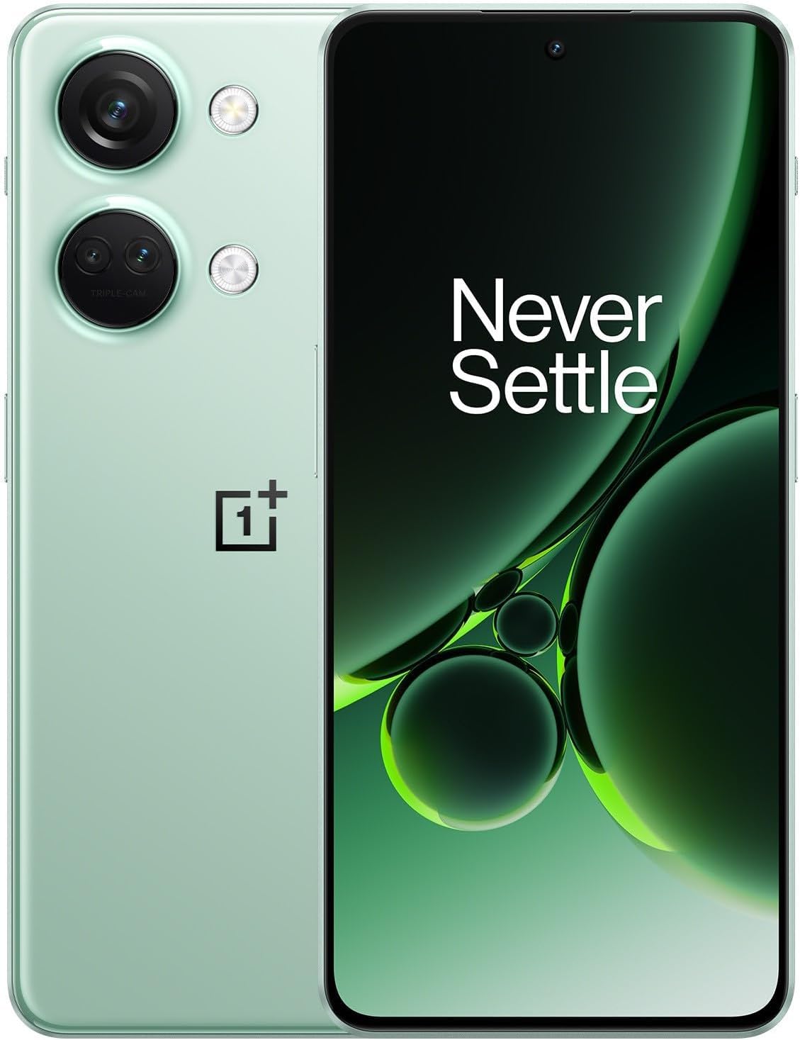 Image of the OnePlus Nord 3 mid-range Android smartphone used in its specifications sheet.
