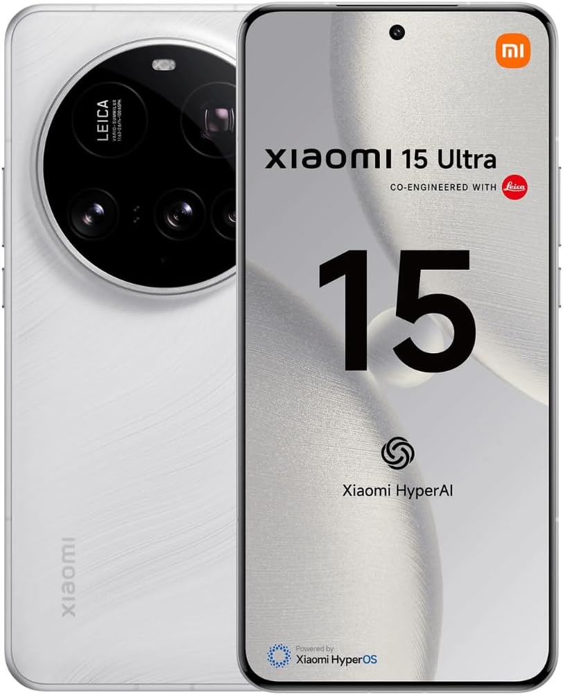 Image of the Xiaomi 15 Ultra flagship camera smartphone used in its specifications sheet.
